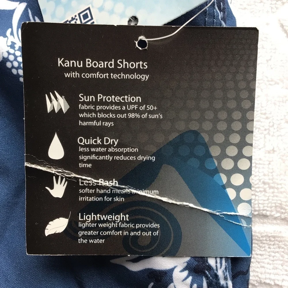 Kanu Surf Miami Board Shorts - Size Medium (5/6)